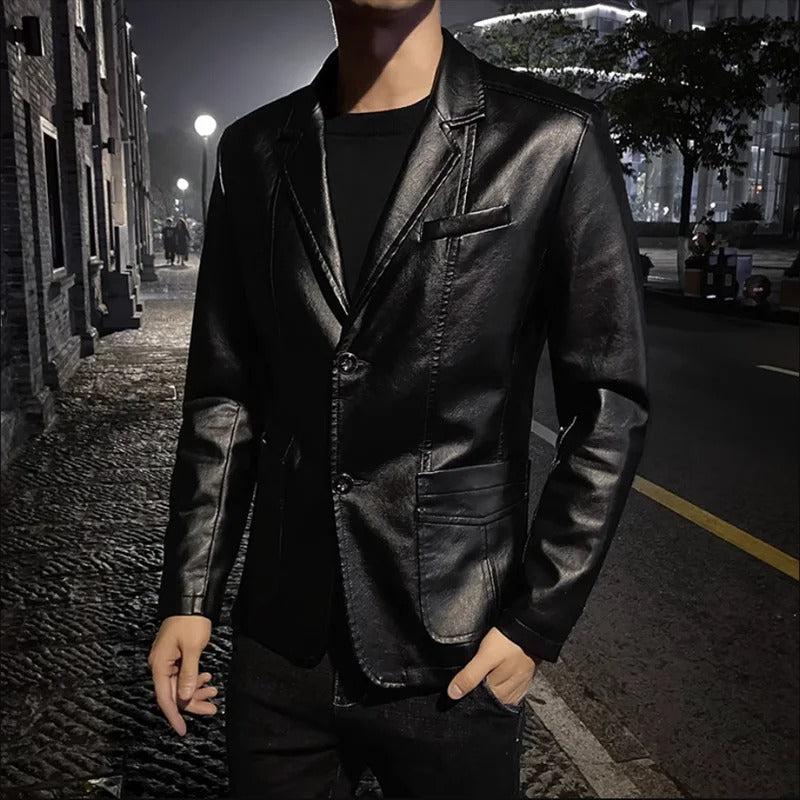 Marcin™ | Skórzana Kurtka Business Casual