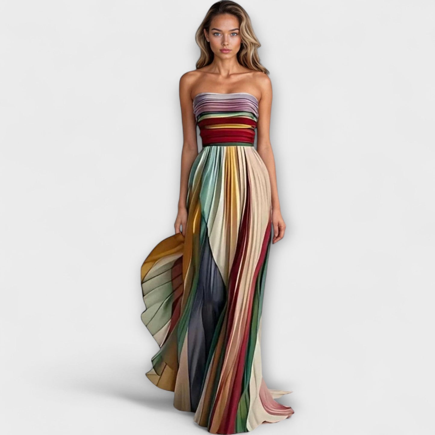 MARIGOLD™ – Robe sans manches audacieuse et fluide