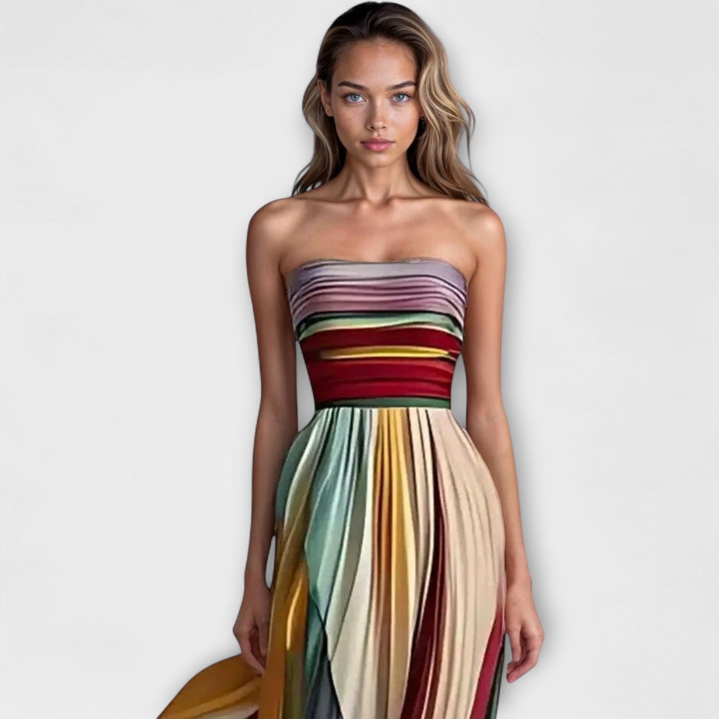 MARIGOLD™ – Robe sans manches audacieuse et fluide